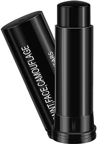 Yrarbil Eye Stick (Black) for Sports, Easy to Color Black Face Makeup Eye Stick Football/Baseball/Softball/Lacrosse Cosplay Makeup Accessories (1 Pcs)