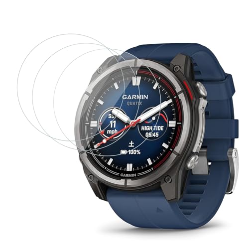 �y3������z For GARMIN quatix 8 AMOLED 47mm �K���X�t�B���� �K�[�~�� quatix8 AMOLED 47mm �t���ی십���K���X�t�B���� �yKibnco�z�d�x9H �ϏՌ� ���{���Ɏq�f�� ��U�h�~ �w��h�~ �����ߗ� �C�A