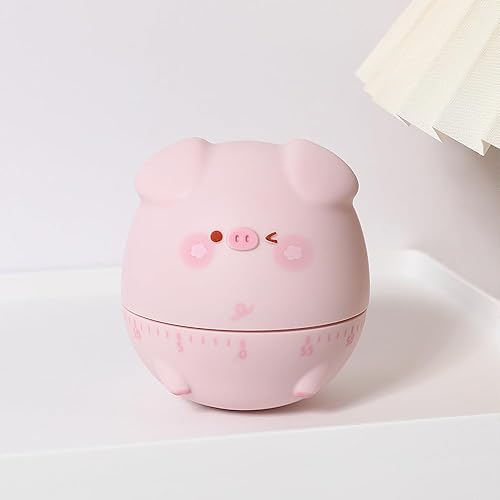 Miniatura 2 de Temporizador de cocina de vaso, mecánico de 60 minutos, no requiere baterías (cerda)