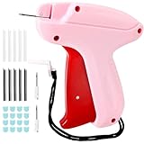 Stitch Gun for Clothes Includes 3 Needles,4000 Pcs Fasteners(2000 White & 2000 Black),Speedy Clothing Fixer,Tagging Gun