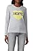 Victor Alfaro Collective Rent the Runway Pre-Loved Hope Graphic Sweater, Grey, Small