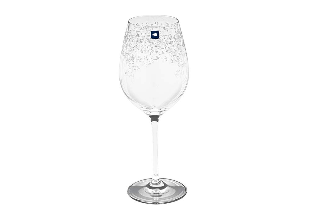 Unbekannt Leonardo Rotweinkelche, 6er Set - Rotweinkelch Chateau - Glas - Klassiker - Rot - Zuhause - Rund - Transparent - Wiederverwendbar - 6 Stück - Rotwein - Weinglas - Trinkbecher