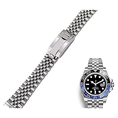 TIME WARRIOR 20mm Jubilee Watch Band Cover