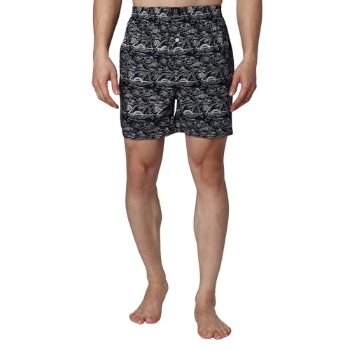 Image of Urban Scottish Ultra-Comfortable Men's Boxer Pants (Pack of 3) - 100% Cotton Material with A Stylish Print - Soft and Stretchy Elastic Waist Band - Dynamic Movement and Hardwearing Stitching