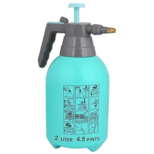 UGROW India 2 Litre Multipurpose Hand Sprayer | Classic Hand-Powered Spray Bottle for Gardening, Plant Care, Car & Bike Wash, Home Cleaning & Sanitising