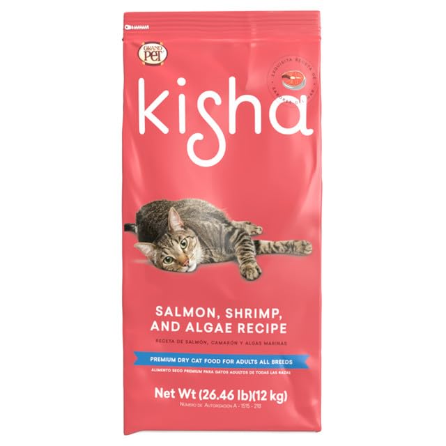 Mascotas, Pet Products GrandPet Kisha Alimento Seco Gato Adulto, Natural, 12 kg