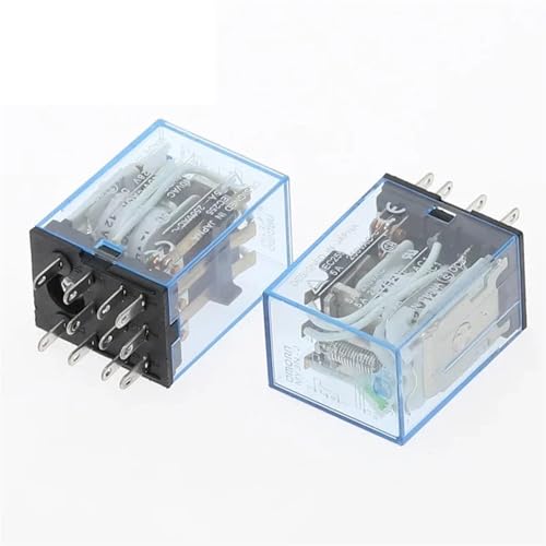Relé MY3NJ DC 110V de 11 pines que protege sus circuitos contra sobrecargas 5