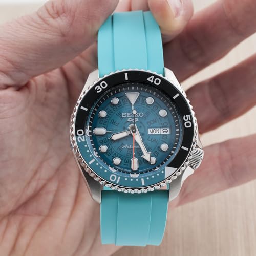 Image of StrapHabit Quick Release Rubber Watch Strap Band FKM 20mm 22mm 24mm