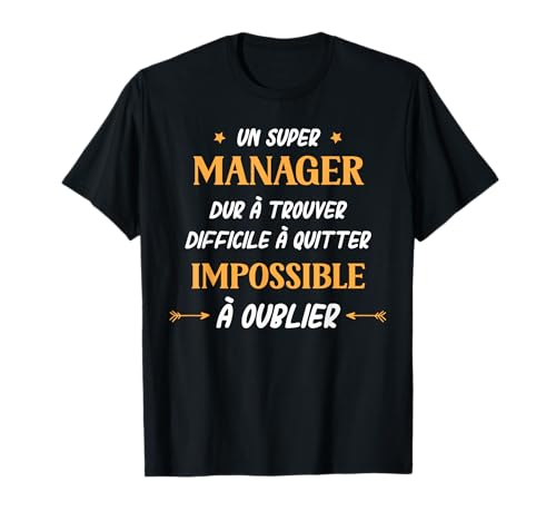 Humour Manager homme super Manager T-Shirt