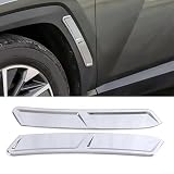 Tapacubos delanteros y traseros para Hyundai Tucson 22 24, diseño elegante con protección (delantera)