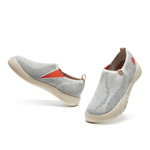 UIN Casual Slip on Shoes for Women Fashion Sneakers Art Painted Lightweight Walking Shoes for Women's Everyday Comfort Wear4