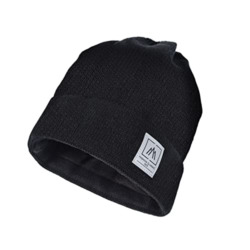 AUERVO Bonnet d'hiver pour Hommes Chapeaux Chauds Bonnet Tricoté d'hiver Classique pour Hommes Cadeau Sports de Plein Air Cover