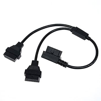 Amazon.co.jp: Crossfield L型コネクター採用 OBDII 2分岐