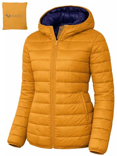 URBAN BUCK Packable Puffer Jacket for Women