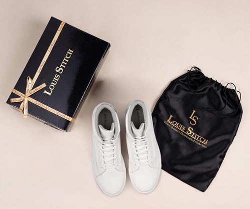 Image of LOUIS STITCH All Day Wear Lace-Up for Men | Comfortable Sneaker | LSP-SNK-AVI-High Ankle Lace-Up