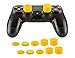 Produktbild CONTROLLER PLANET® PRO-Aiming Stick Aufsätze [10er Set] für PS4 (Gelb) | Analogstick Schutzkappen Thumbstick Grips + erhöhte Controller Aufsätze für bessere Präzision