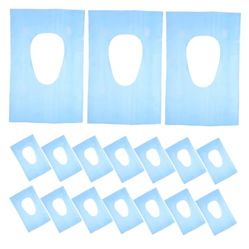 PRETYZOOM 30pièces Lot de Protège-sièges de Toilette Jetables pour Voyages Adaptables aux Lunettes des Toilettes