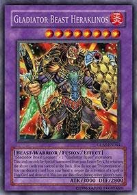 Yu-Gi-Oh! Carta Gladiator Beast Heraklinos (GLAS-EN044) – 1ª Edizione – Gladiator's Assault - 3
