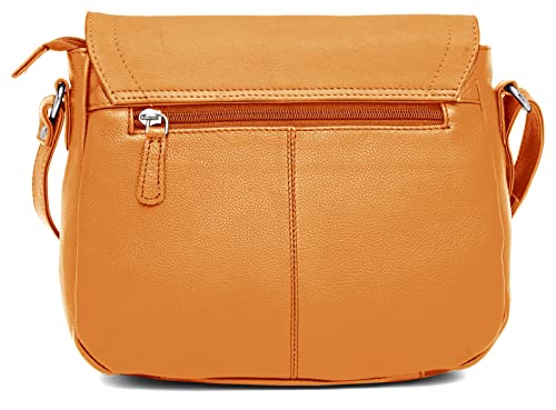 Image of WildHorn Modern & Stylish Cross-Body Leather Bag For Girls & Women I Leather Sling Bag I Handcrafted I Ultra Strong Stitching I- Ideal for Travelling, Parties, Weddings & Gifts