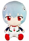 Great Eastern Entertainment Evangelion New Movie - Rei Ayanami Plug Suit Sitting Plush 12' H