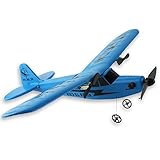 Das Flugzeug ist für den Einsatz im Freien bei ruhigem Wetter konzipiert. Der Diederflügel verleiht dem Flugzeug eine anmutige Drehbewegung in der Luft, und dieses Flugzeug bietet stundenlangen Spaß.