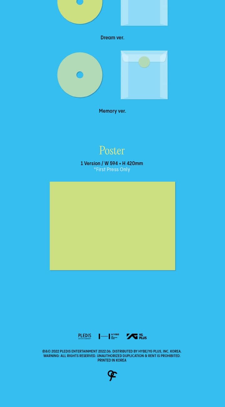 frmois_9 from our Memento Box 5th Mini Album Memory Version CD+80p PhotoBook+1ea Clear Deco Sticker+2p PhotoCard+1ea Bookmark+5p Lyrics Card+Tracking Sealed