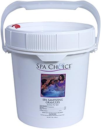 Spa Choice 472-3-5081 Sanitizing Granules Hot Tub Chlorine 5-Pounds, 1-Pack
