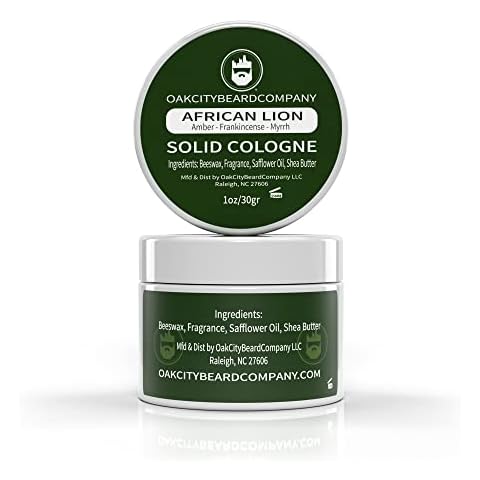 Oak City Beard Company - African Lion Solid Cologne Cover