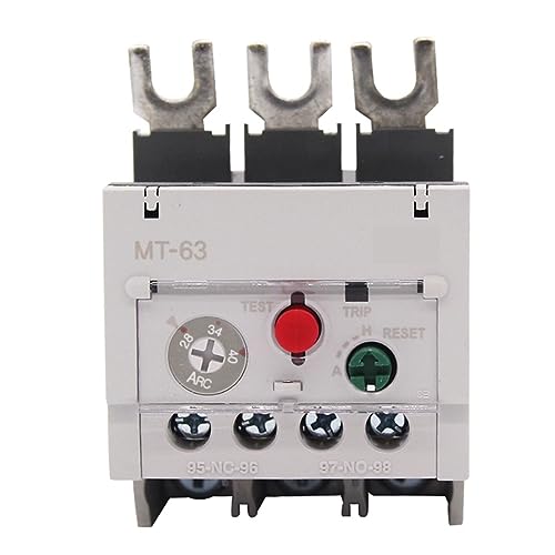 Relais thermique MT-63/3H eviter surcharge moteur triphase calibre 34-50A