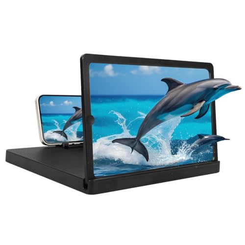 Big Screen Phone Magnifier, 2026 New 3D HD Screen Expander, Movie Screen Amplifier Foldable Phone...