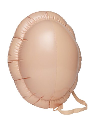 Santa Big Belly Inflatable, Beige, 90cm/35in