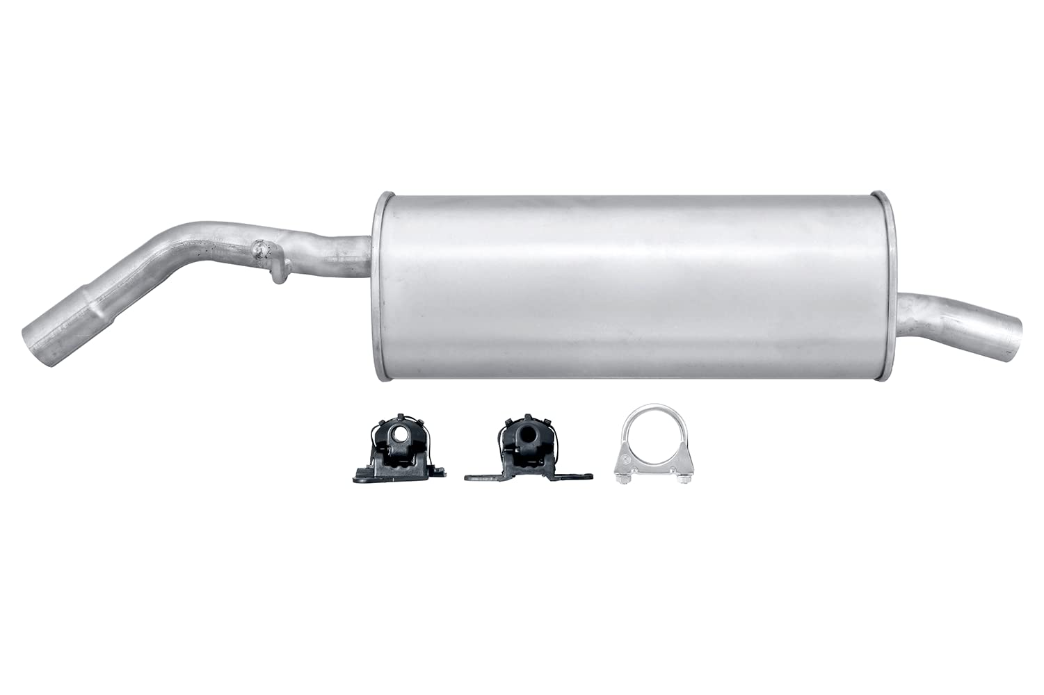 HELLA 8LD 366 027-861 Silencieux arrière - Easy2Fit® Kit - arrière | Compatible avec: CITROËN C2, C2 ENTERPRISE, C3 I