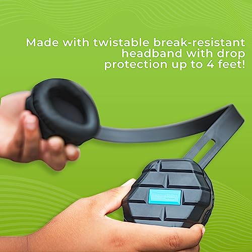 Gumdrop Droptech Usb B2 On-Ear Headphone With Built-In Mic Designed For K-12 Students, Teachers And Classrooms– Drop Tested, Rugged And Reliable For An Enhanced Educational Learning Experience–Black #TOP3