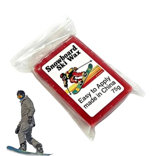 Surfboard Glide Waxing Block - Snowboard Wax | Ski and Board Performance Lubricant for Outdoor Downhill Winter Sports, Competiti