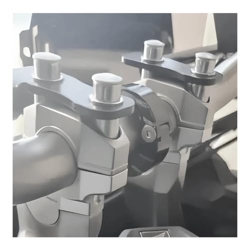 Soporte manubrio rialzo ADV 160 accesorios abrazadera elevadora negra 5