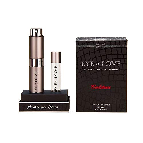 Eye of Love - Confidence Deluxe Pheromone Cologne - 2 Bottles Pack- Cologne Spray to Attract Women - Bold - 16ml