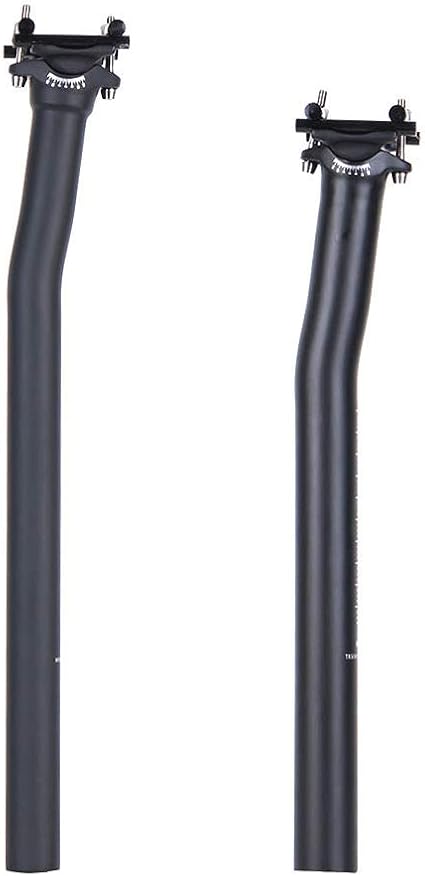 ELITA ONE Bicicletta reggisella MTB/Road Offset 0°/7° in Fibra di Carbonio  reggisella 27.2/31.6mm Nero Opaco (Ø31.6 × 400mm, Offset 7°) : Amazon.it:  Sport e tempo libero
