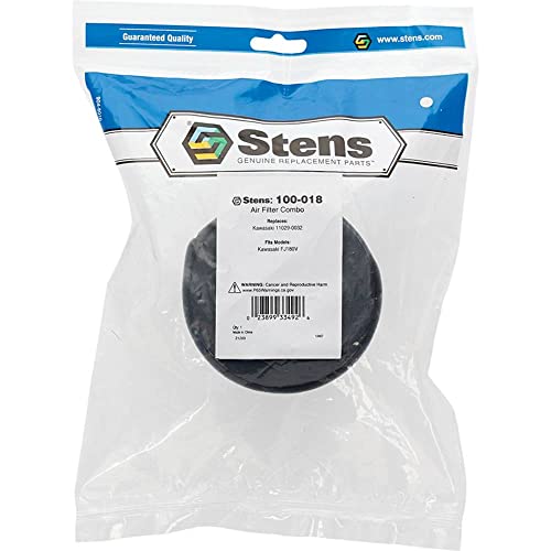New Stens Air Filter Combo Shop Pack 100-018-12 For Kawasaki 11029-0032 #TOP4