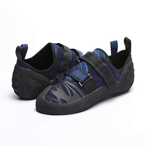 Climbx Ravex Strap Performance Rock Climbing Shoe 2020 (Blue, Numeric_9_Point_5) #TOP6