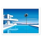 WALL EDITIONS Art-Poster Swimming Pool Vistas Studio Format 