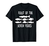 Italy Feast of the Seven Fishes Italian Christmas Eve T-Shirt