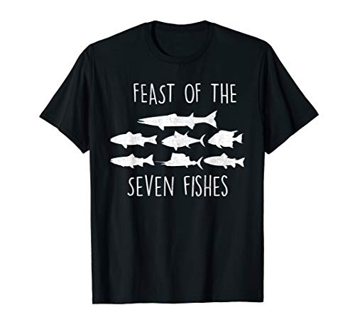 Italy Feast of the Seven Fishes Italian Christmas Eve T-Shirt