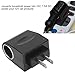 12V 1.5A DC Converter, AC 110V 240V to DC 12V Car Cigarette Lighter Socket Power Adapter, 18W Power Supply Converter Transformer Wall Plug Adapter for Small Car Electronics(U.S. Plug)