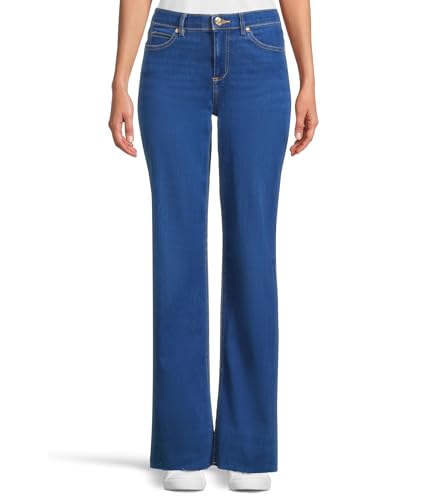 Lilly Pulitzer Women's Aniston High-Rise Straight Leg in Medium Wash