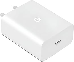 Original 30W Type C to C Fast Charging Power Adapter for Pixel 9 Pro/8 Pro/8/8a/Pixel 7 Pro/7/7a/Pixel 6 Pro/6/6a, Android Phone Charger | Pixel Tablet Rapid Charge Support, 30 W USB-C, White
