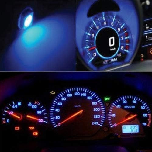 Jtech 10x T5 5050 SMD LED Blue Instrument Panel Dash Light Bulb 74 17 18 37 70 2721