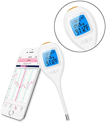 Shecare Smart Fertility Monitor Accurate Ovulation Test on Natural Contraception or Get Pregnant Faster (for iOS System Only)