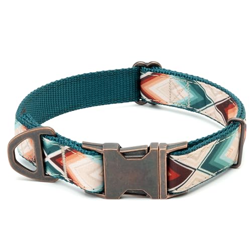 Country Brook Petz - Sedona Arrows Signature Dog Collar - We Donate to A Shelter with Each Purchase (1 Inch, Large)