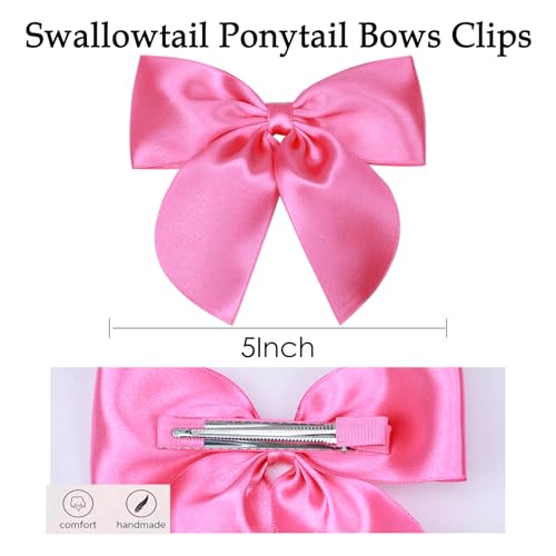 Pinza grande de 5 pulgadas para cabello de niñas miniatura 4
