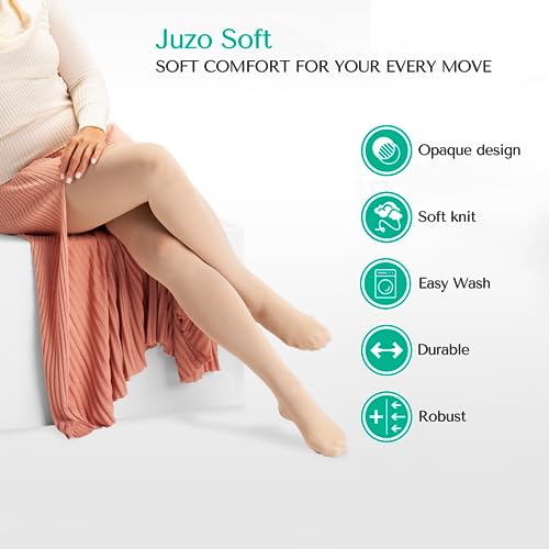 Juzo Soft 30-40 mmHg Compression Stockings, Thigh High, Open Toe | Compression Socks for Women/ Men for Severe Varicosities & Edema, Orthostatic Hypotension, Post-Op4